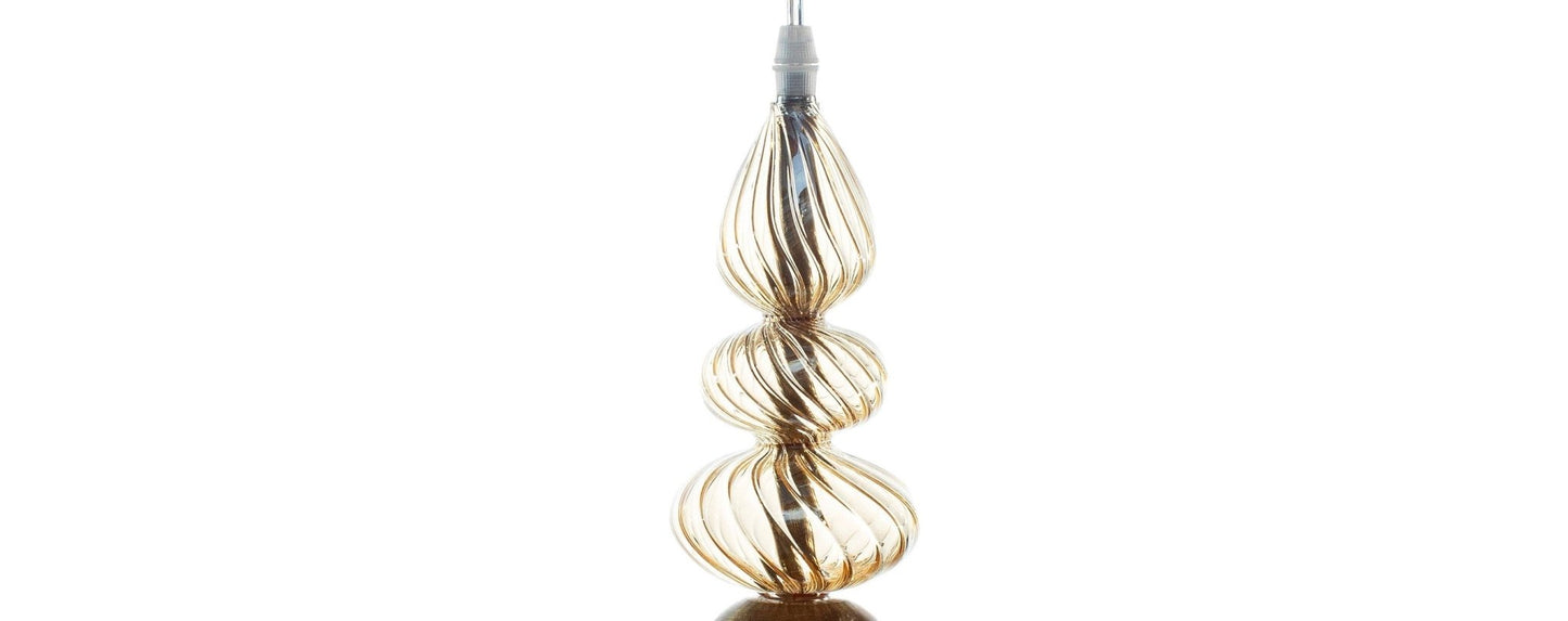 Deco Light Fixture- Ceiling Light Fixture - Les Trois Pyramide