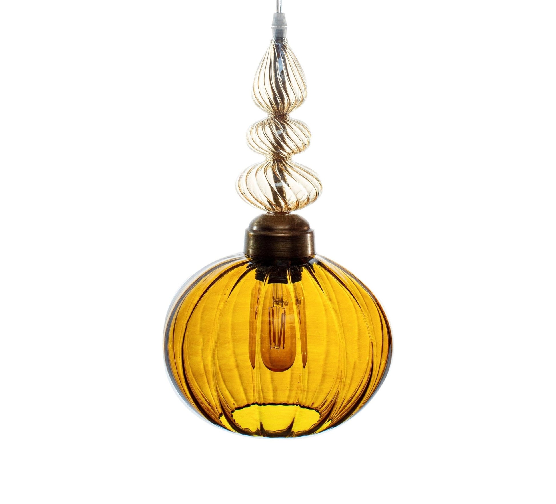 Deco Light Fixture- Ceiling Light Fixture - Les Trois Pyramide