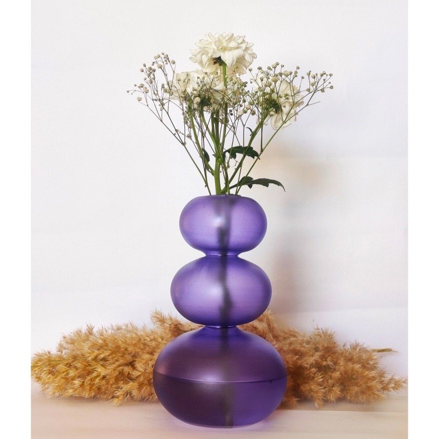 Bubble Vase Art Deco - Les Trois Pyramides