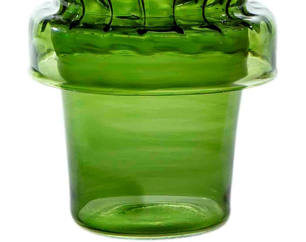 Cactus Circular Shaped Art Deco Vase - Les Trois Pyramides