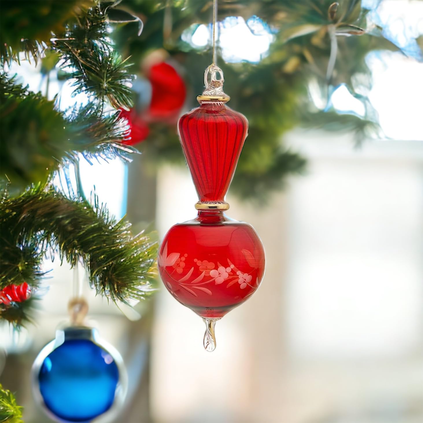 Egyptian Phoenix Tree Topper - Les Trois PyramideEgyptian Phoenix Tree Topper - Les Trois Pyramides