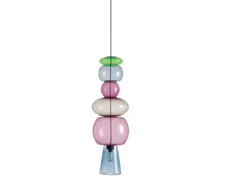 Modern pendant lights - kitchen island lighting - ceiling decor - ceiling light - blown glass pendant light - large pendant light - light fixture