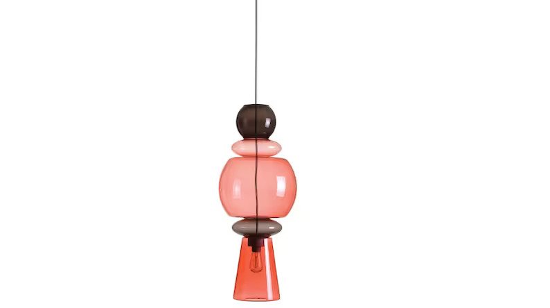Modern pendant lights - kitchen island lighting - ceiling decor - ceiling light - blown glass pendant light - large pendant light - light fixture