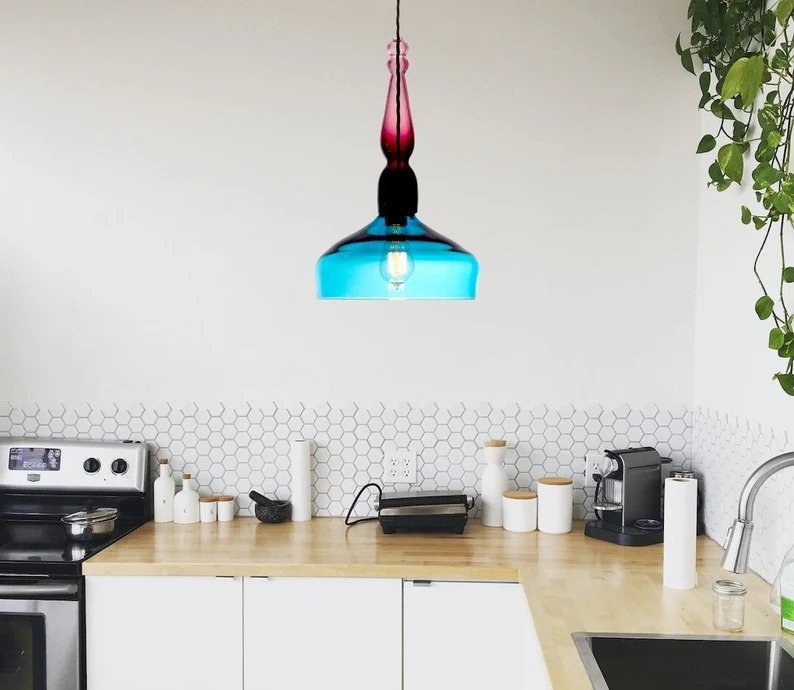 glass pendant ceiling light
