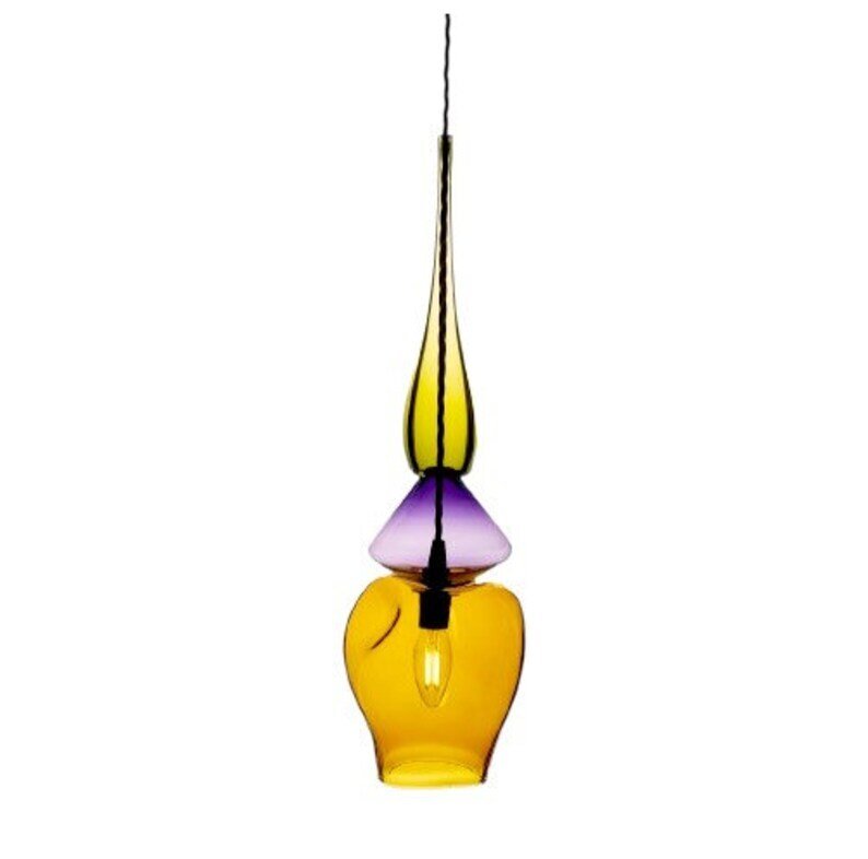 blown glass pendant
