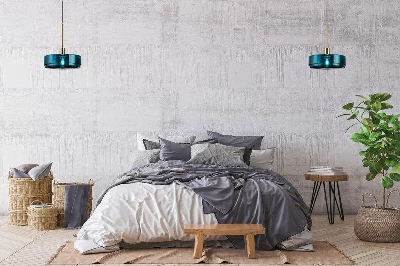 ceiling light - blown glass pendant light