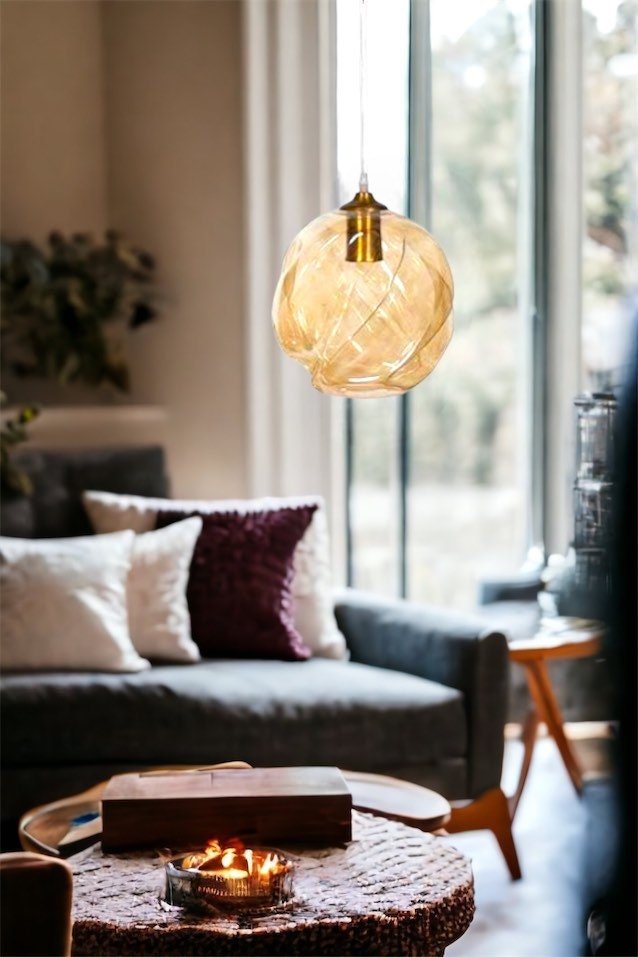 Ceiling Light Fixture - Les Trois Pyramide