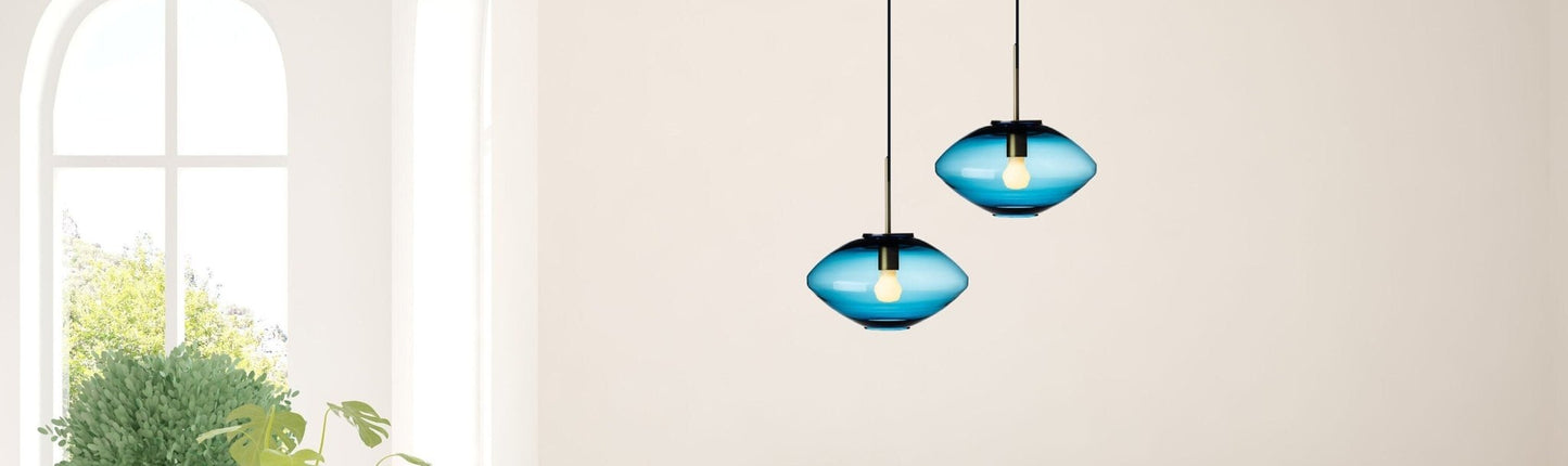 Modern Hanging Light - Les Trois Pyramides