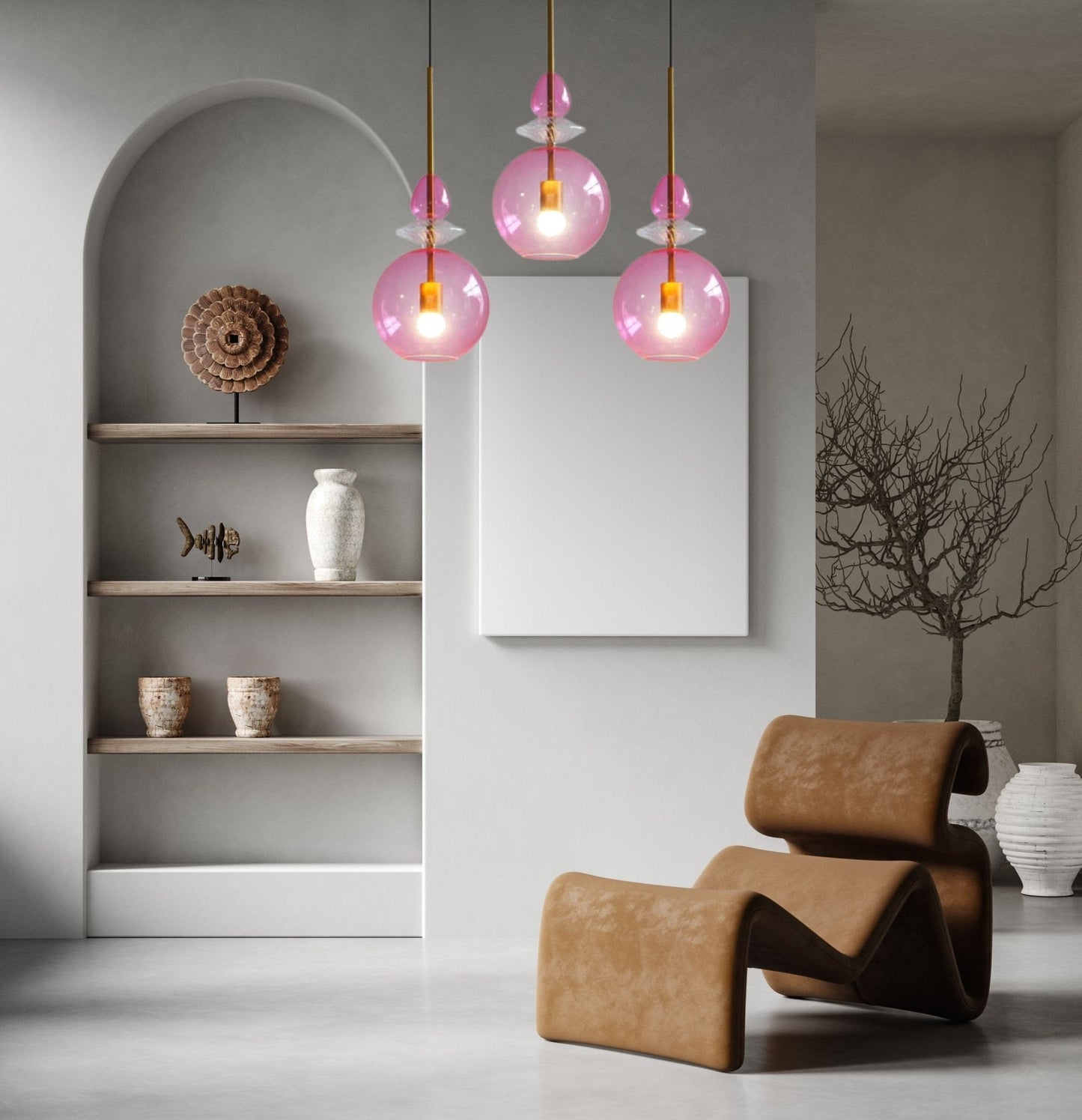 Modern Pendants Lights - Les Trois Pyramides