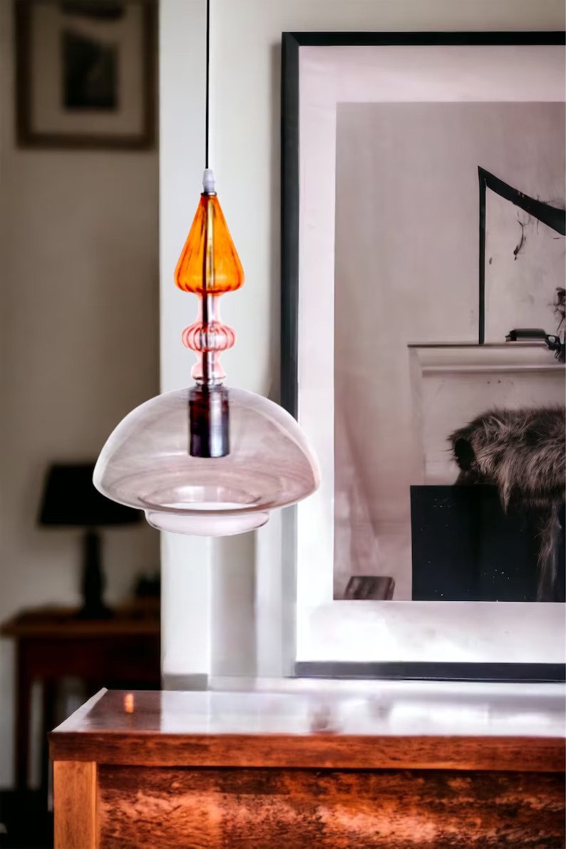 Pendant Lights for Home Decor | Hanging Lights for Kitchen Islands | Office Decor Lighting | Light Fixture for Room Decor | Pendant Lighting - Les Trois Pyramides