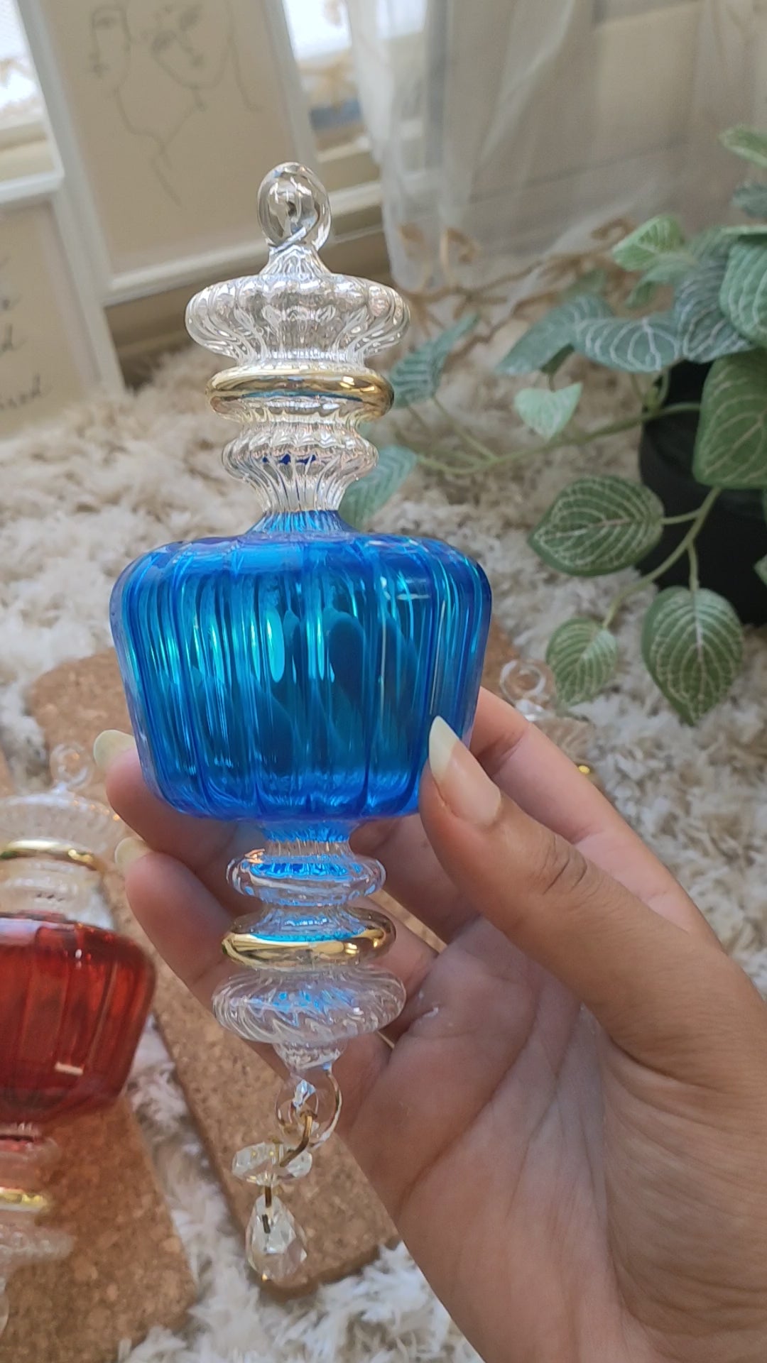 Blue Bell Ornament - Les Trois PyramideBlue Bell Ornament - Les Trois Pyramides