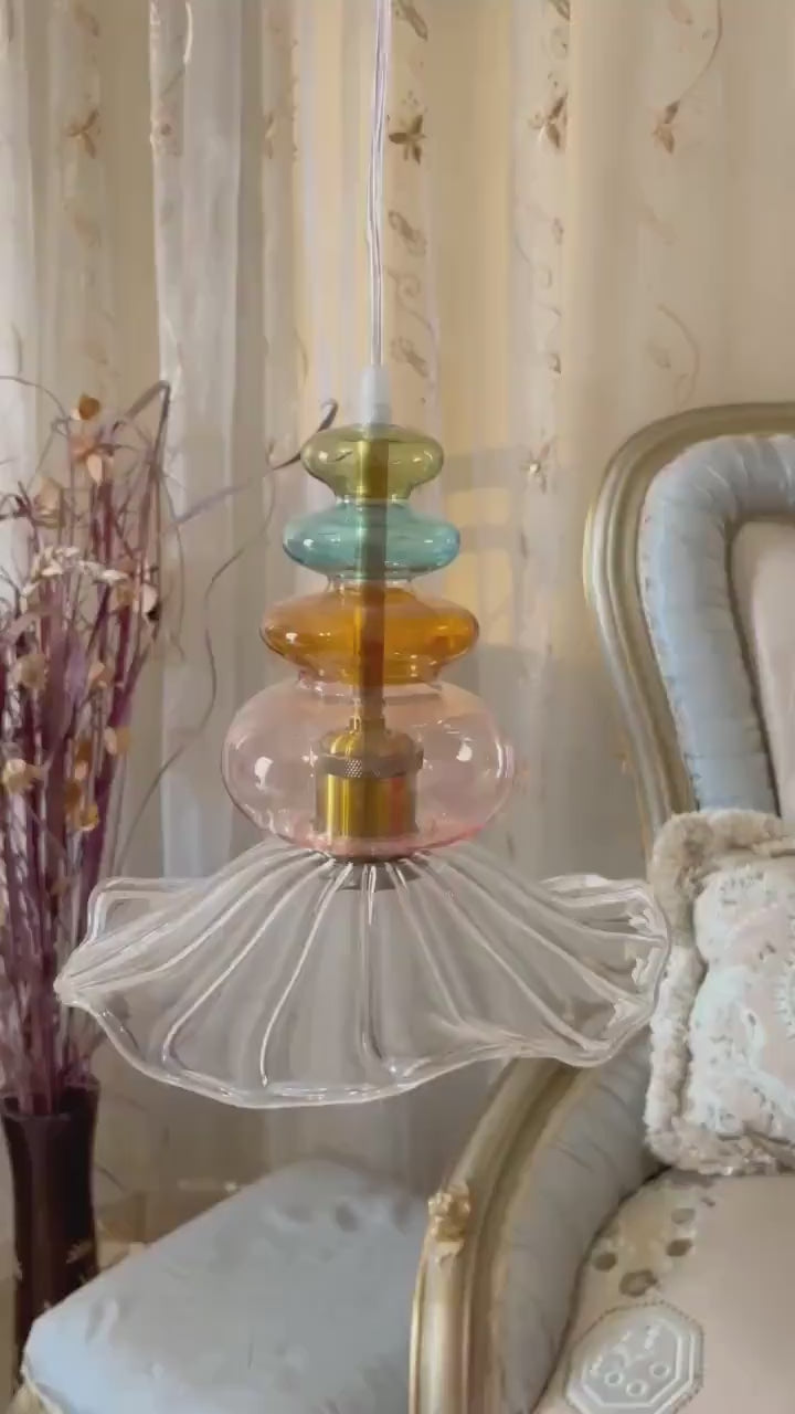 prism-glow-layers-light-pendant | Les Trois Pyramides