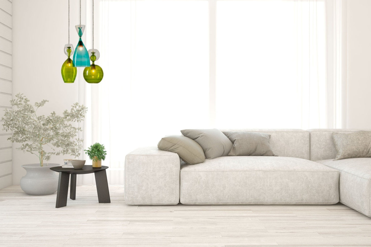 Vitra Form Trio Glass Pendant Light