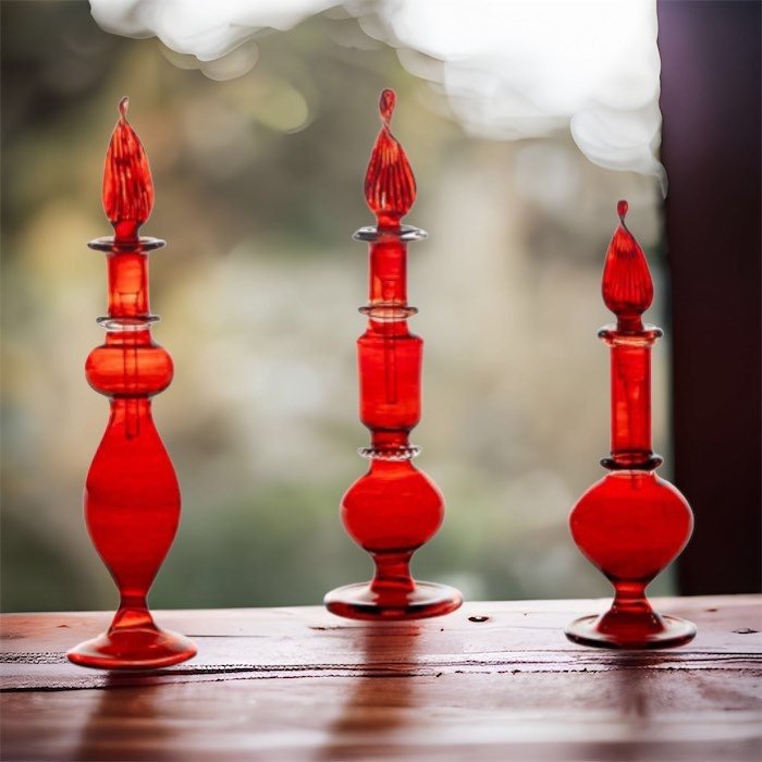 Set of Three Miniature Bottles - Les Trois Pyramides