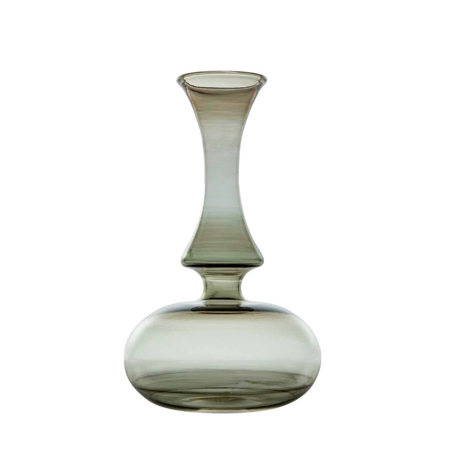 Shaded Grey Art Deco Vase - Les Trois Pyramides