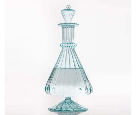 Vintage Classic Decanter Bottle with Stopper - Les Trois Pyramides