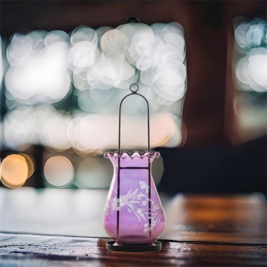 Vintage Style Candle Holder - Les Trois Pyramides