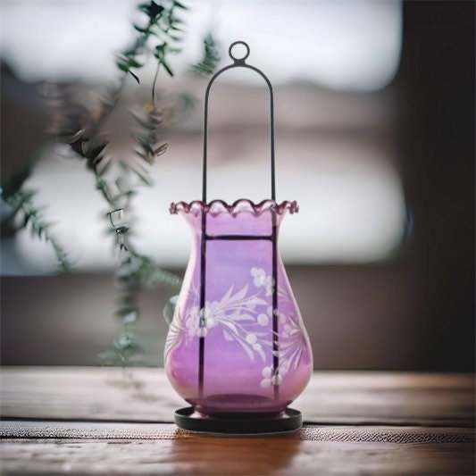 Vintage Style Candle Holder - Les Trois Pyramides