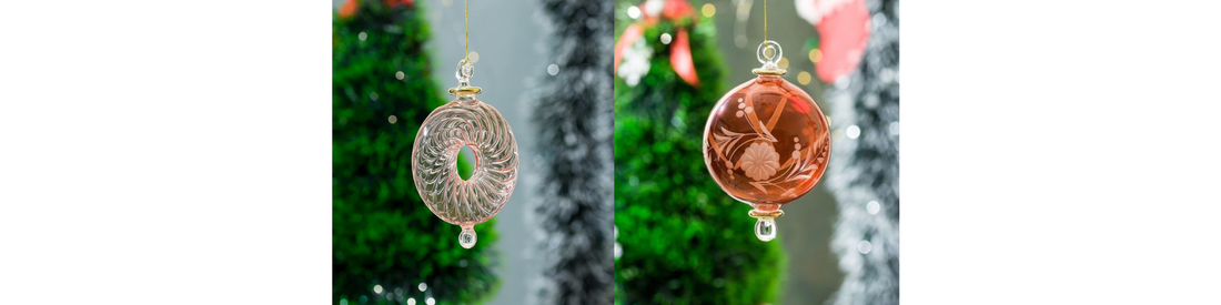 Blown Glass Christmas Ornaments