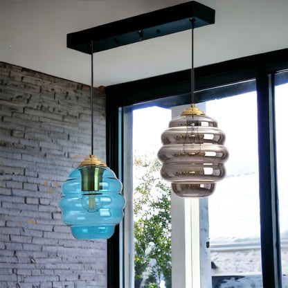 Set of Two Ceiling Lights - Les Trois Pyramides
