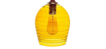 Amber Pendant Lamp for Kitchen Island - Les Trois Pyramides