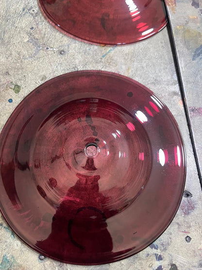 Aurora Disc Glass Chandelier