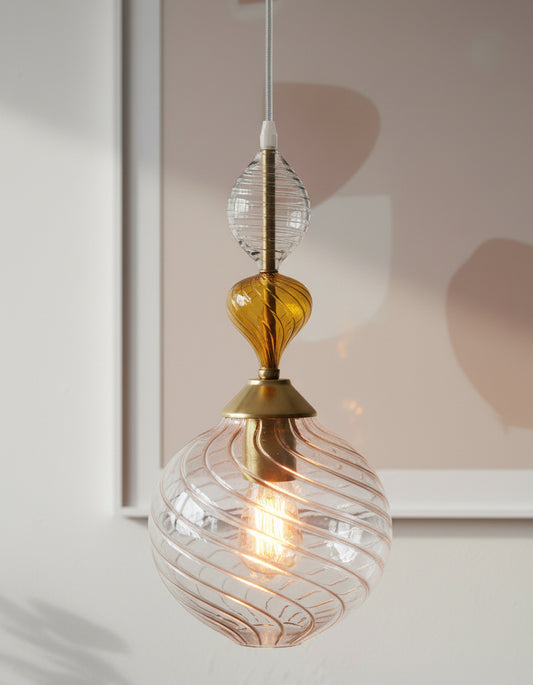 Bedroom Pendant Lights - Les Trois Pyramides