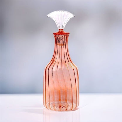 Blown Glass Decanter - Les Trois Pyramides