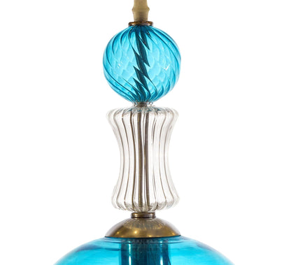 Blown Glass Globe Light - Les Trois Pyramides