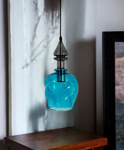 Blown Glass Pendant Light - Les Trois Pyramides