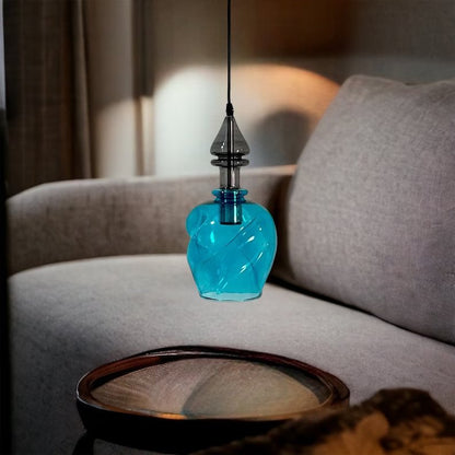 Blown Glass Pendant Light - Les Trois Pyramides