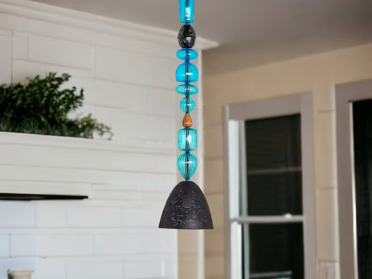 Blown Glass Pendant - Les Trois Pyramides