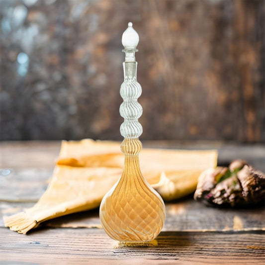 Perfume Bottle Gold | Les Trois Pyramides