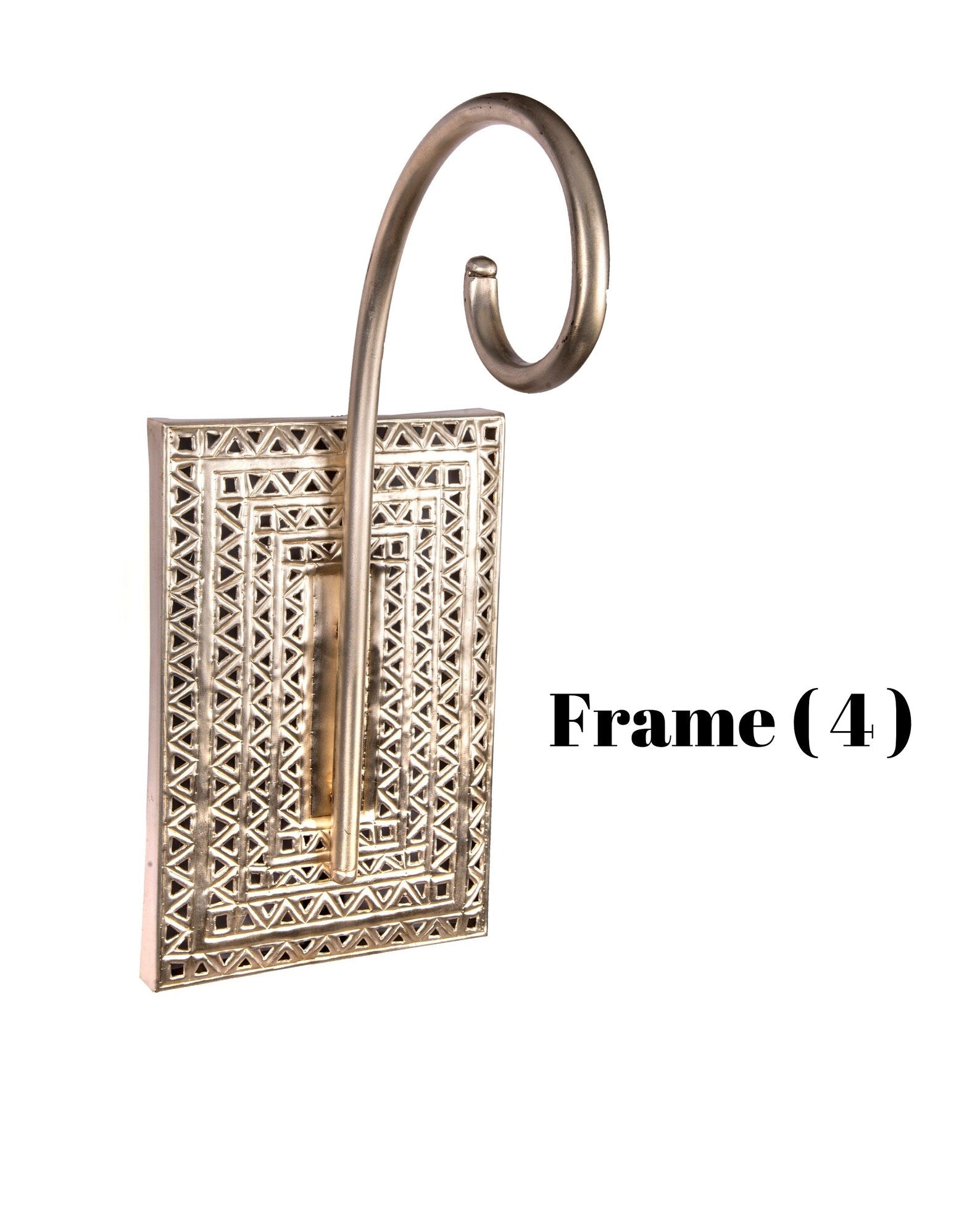 Blown Glass Wall Sconce with Antique Brass – Handmade Hallway Wall Light| Les Trois Pyramides 