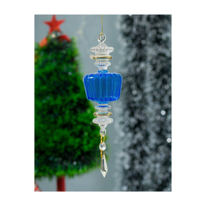 Blue Bell Ornament - Les Trois Pyramides