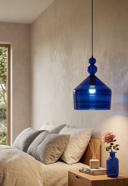 Modern Lights for Bedroom (Blue) - Les Trois Pyramides 