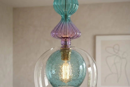 Handcrafted Light Pendant for Kitchen Decor | Les Trois Pyramides