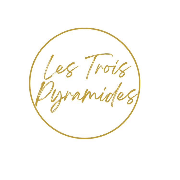 Christmas Ornaments Set of Two - Les Trois PyramideChristmas Ornaments Set of Two - Les Trois Pyramides