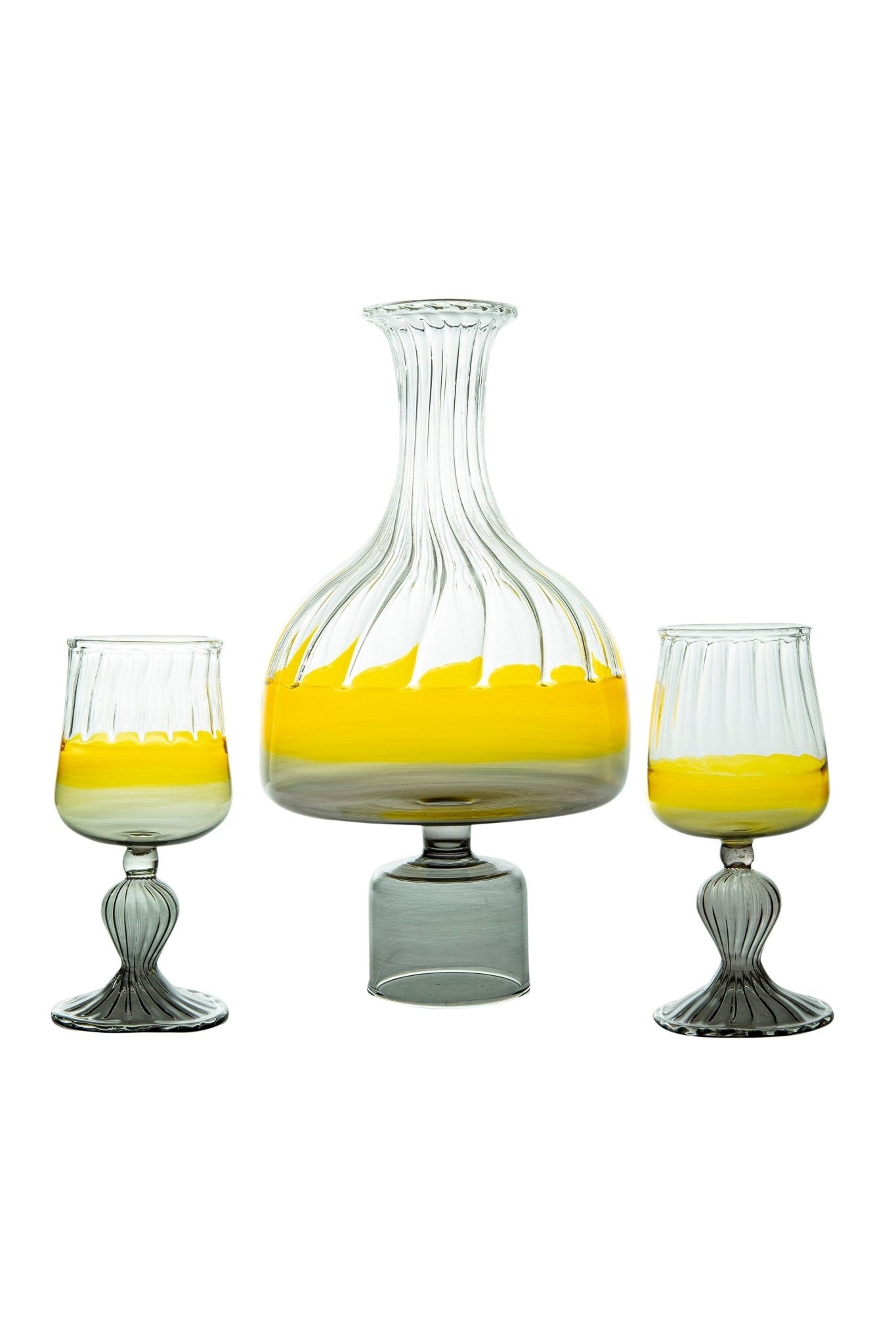 Vintage Classic Decanter Set - Les Trois Pyramides 