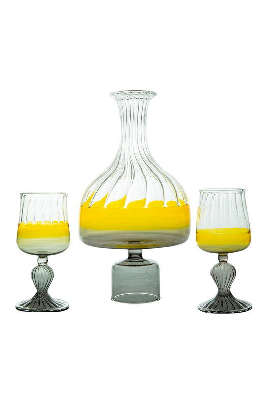 Vintage Classic Decanter Set - Les Trois Pyramides 