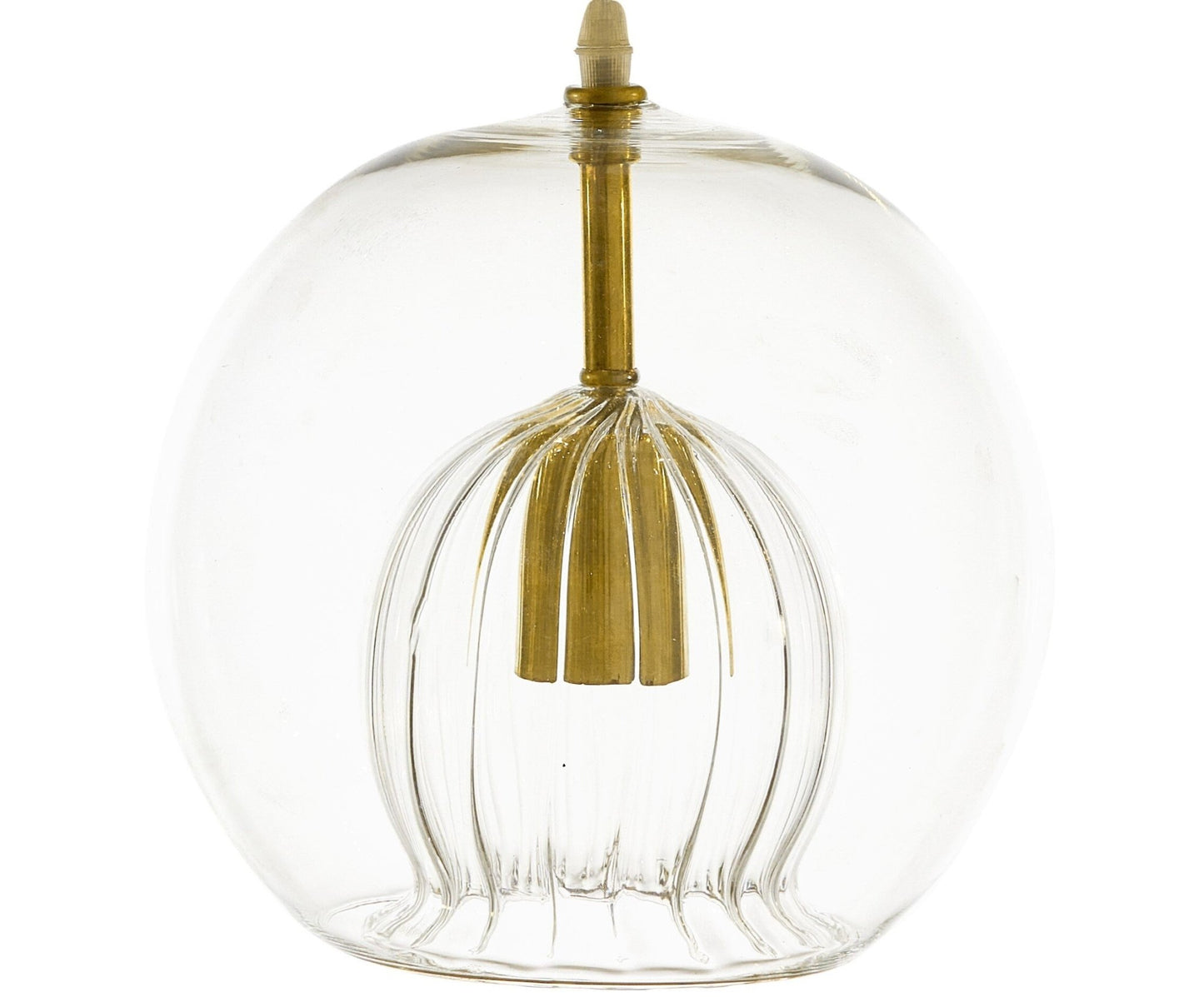 Clear Light Fixture For Room Decor - Les Trois Pyramide