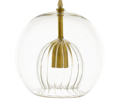 Clear Light Fixture For Room Decor - Les Trois Pyramide