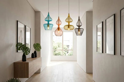 4 Modern pendants lights - kitchen island light | Les Trois Pyramides