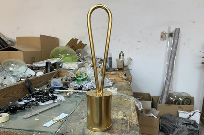 Blue Jade Stone Wall Sconce with Black Finish - Handmade Onyx Wall Light