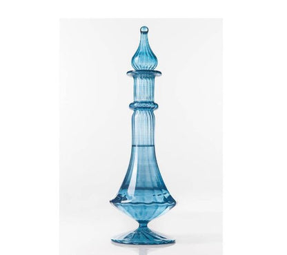 Vintage Classic Decanter Bottle with Stopper - Les Trois Pyramides 