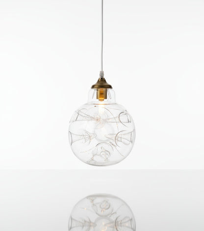 Double layer Clear pendant light for kitchen island