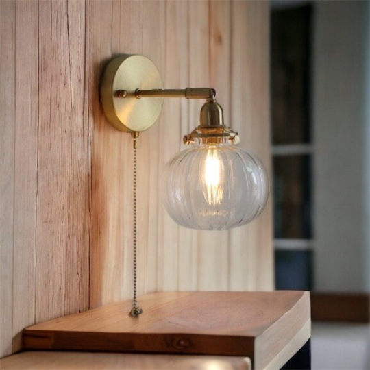 sconce wall light with copper Base