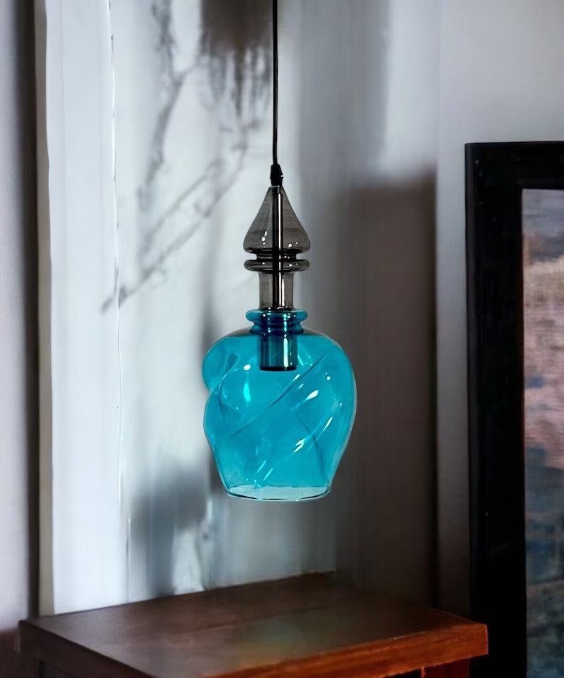 Blown Glass pendant light