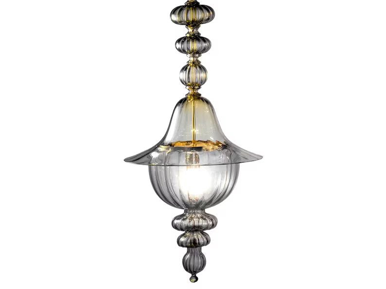 Vintage Style Blown Glass pendant light