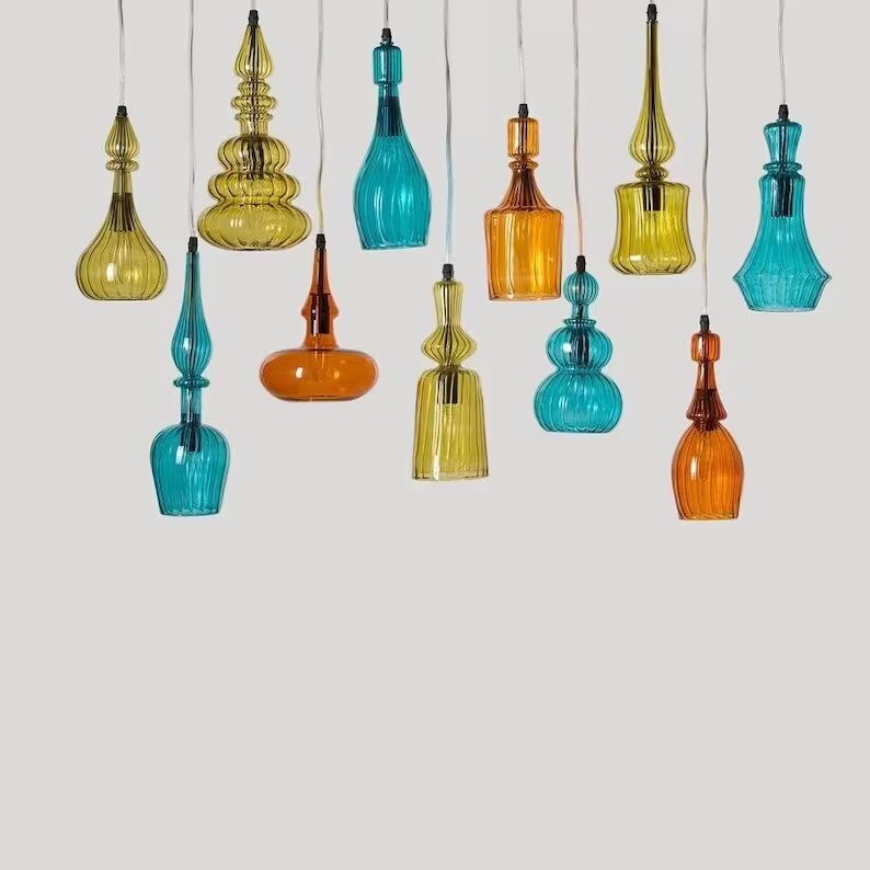 set of 11 Ceiling lights - kitchen island - pendant lights for kitchen island